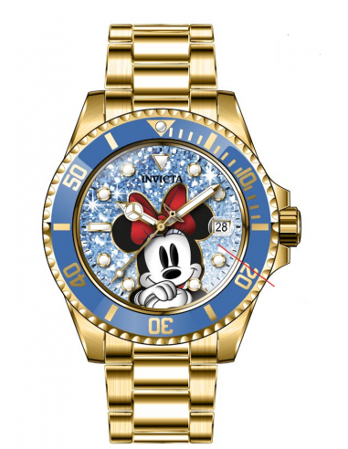 Band for Invicta Disney Limited Edition Minnie Mouse Lady 41340 Les êtres humains sont 