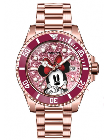 Band for Invicta Disney Limited Edition Minnie Mouse Lady 41343 hantent personnes