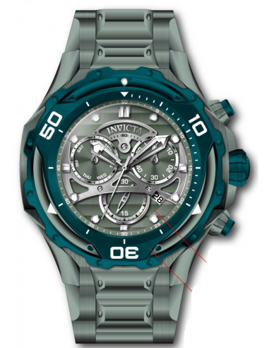 Band for Invicta S1 Rally Mammoth Men 40790 livraison gratuite