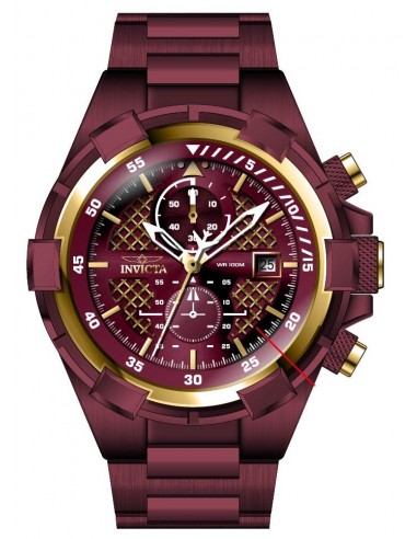 Band for Invicta Aviator Men 40815 la colonne vertébrale