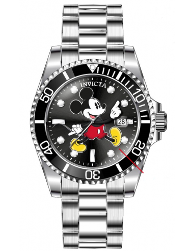 Band for Invicta Disney Limited Edition Mickey Mouse Men 41186 l'évolution des habitudes 