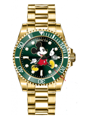 Band for Invicta Disney Limited Edition Mickey Mouse Men 41192 est présent 