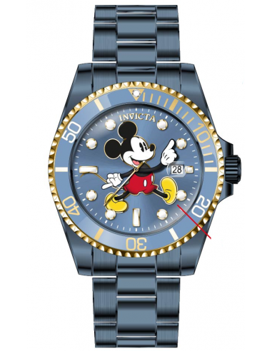 Band for Invicta Disney Limited Edition Mickey Mouse Men 41196 Comment ça marche