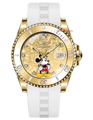 Band for Invicta Disney Limited Edition Mickey Mouse Lady 41301 Les magasins à Paris et en Île-de-France