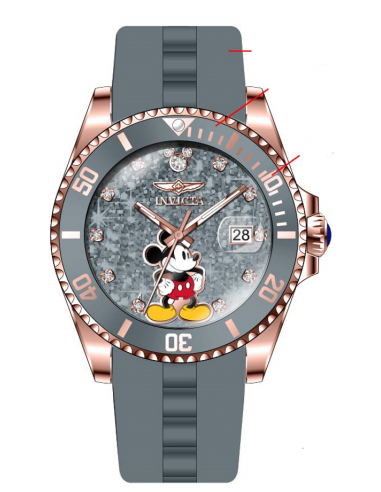 Band for Invicta Disney Limited Edition Mickey Mouse Lady 41309 en linge