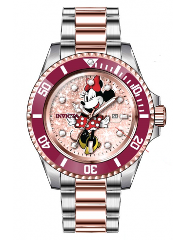 Band for Invicta Disney Limited Edition Minnie Mouse Lady 41335 à prix réduit toute l'année