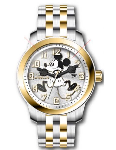 Band for Invicta Disney Limited Edition Mickey Mouse Men 41370 pas chere