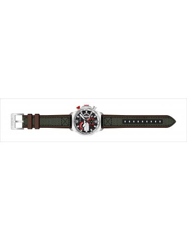 Band for Invicta Aviator Men 41685 la colonne vertébrale