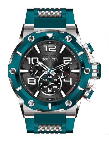 Band for Invicta Speedway Men 40897 le concept de la Pate a emporter 