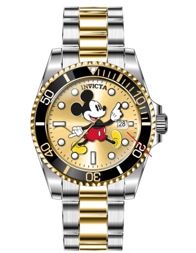 Band for Invicta Disney Limited Edition Mickey Mouse Men 41195 les muscles