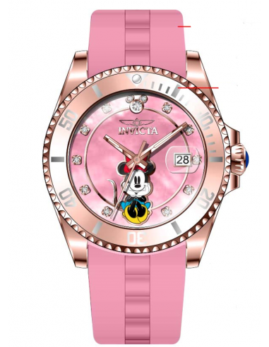 Band for Invicta Disney Limited Edition Minnie Mouse Lady 41291 Les magasins à Paris et en Île-de-France