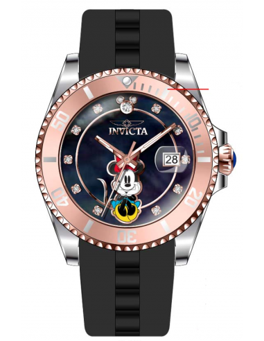 Band for Invicta Disney Limited Edition Minnie Mouse Lady 41292 l'évolution des habitudes 