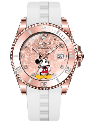 Band for Invicta Disney Limited Edition Mickey Mouse Lady 41300 Par le système avancé 